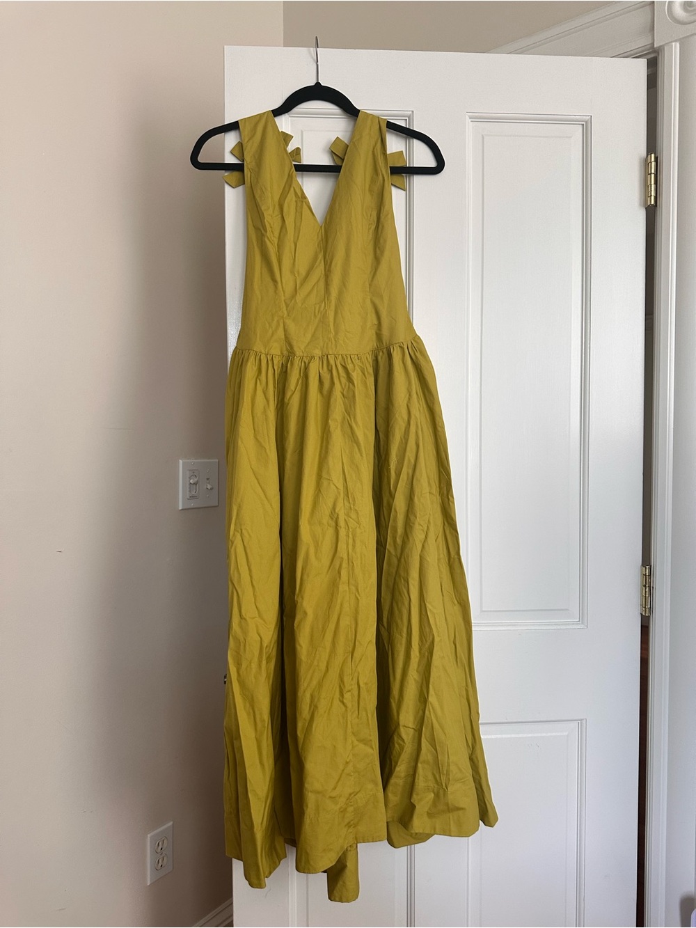 NWT S miou muse green dress